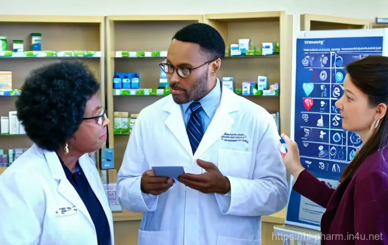 약사 직무와 윤리 - **Prompt 2: Diligent Pharmacist Preventing Medication Error**
"A focused male pharmacist in his ... 약사 직무와 윤리 - **Prompt 2: Diligent Pharmacist Preventing Medication Error**
"A focused male pharmacist in his ...